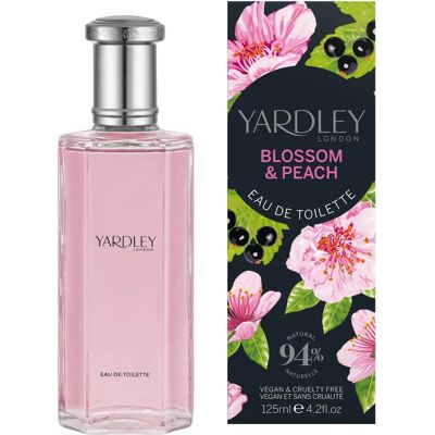 Yardley London Blossom & Peach Eau de Toilette - 125 ml Yardley London Blossom & Peach Eau de Toilette - 125 ml