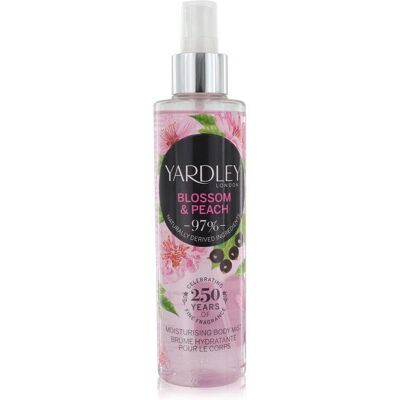 Yardley London Yardley Blossom & Peach Hydratant Corporel 200ml - Publicité Yardley London Yardley Blossom & Peach Hydratant Corporel 200ml - Publicité