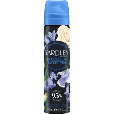 Yardley London Yardley Bluebell & Sweet Pea Body Fragrance Spray 75ml - Körperspray Yardley London Yardley Bluebell & Sweet Pea Body Fragrance Spray 75ml - Körperspray