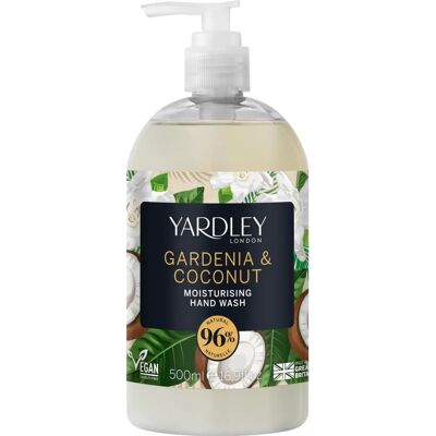 Yardley London Gardenia & Coconut Milk Botanical Hand Wash - Hand Wash Yardley London Gardenia & Coconut Milk Botanical Hand Wash - Hand Wash