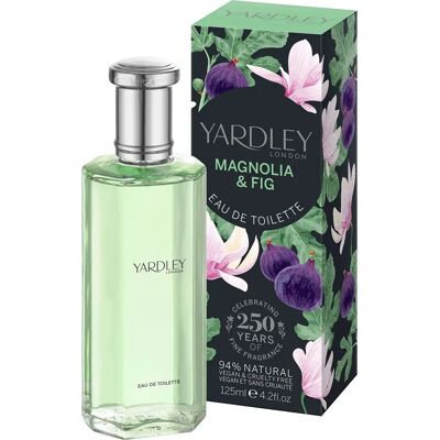 Yardley London Magnolia & Fig Eau de Toilette - Femmes - 125ml - Publicité Yardley London Magnolia & Fig Eau de Toilette - Femmes - 125ml - Publicité