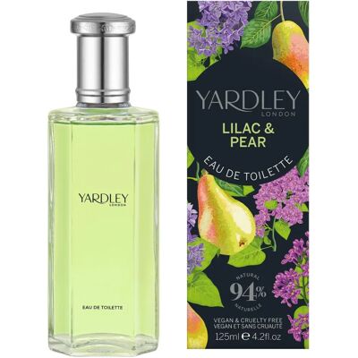Yardley Lilac and Pear 125ml EDT - Eau de Toilette Yardley Lilac and Pear 125ml EDT - Eau de Toilette