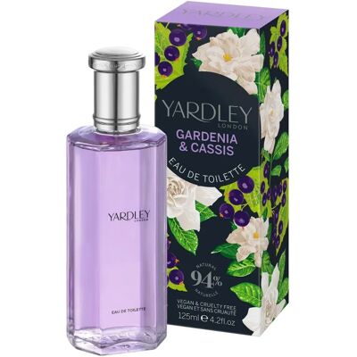 Yardley Gardenia & Cassis Eau de Toilette - Kobieta 125ml Spray Yardley Gardenia & Cassis Eau de Toilette - Kobieta 125ml Spray