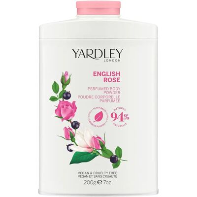 Yardley English Rose 200g Dusting Powder - Dusting Powder Yardley English Rose 200g Dusting Powder - Dusting Powder