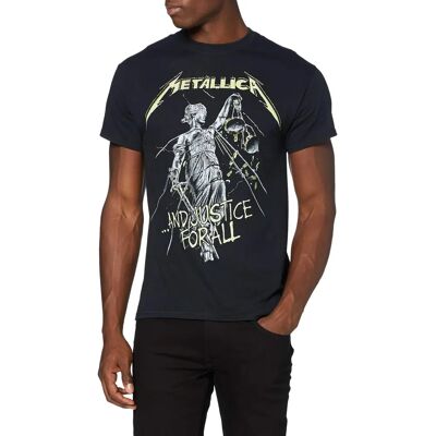 Metallica Unisex T-Shirt Short Sleeve Black - Heavy Metal Metallica Unisex T-Shirt Short Sleeve Black - Heavy Metal