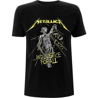 T-Shirt Metallica ...And Justice For All - Noir - Manches courtes - Publicité T-Shirt Metallica ...And Justice For All - Noir - Manches courtes - Publicité