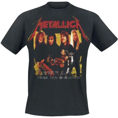 Metallica Model Garage Photo Yellow - T-Shirt Metallica Model Garage Photo Yellow - T-Shirt