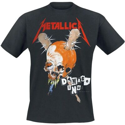Metallica Damage Inc Unisex-T-Shirt - Heavy Metal Metallica Damage Inc Unisex-T-Shirt - Heavy Metal