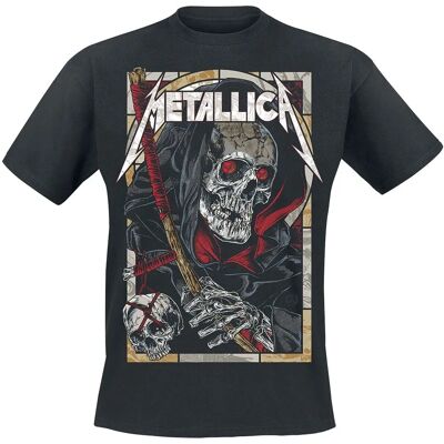 Metallica Death Reaper - T-Paita Lyhythihainen - Musta - Säännöllinen Istuvuus Metallica Death Reaper - T-Paita Lyhythihainen - Musta - Säännöllinen Istuvuus