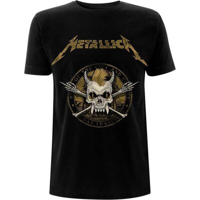 Metallica Modell Medium - Unisex Bomullst-shirt - Svart Metallica Modell Medium - Unisex Bomullst-shirt - Svart