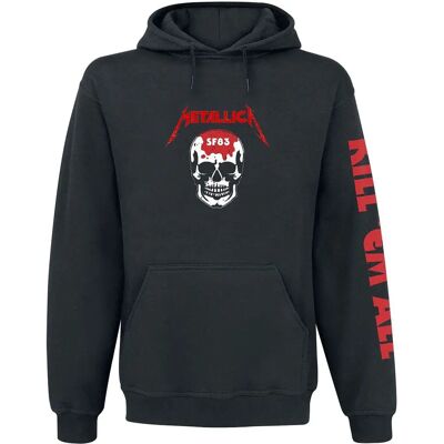 Metallica Kill 'Em All Skull Kapuzenpullover Metallica Kill 'Em All Skull Kapuzenpullover