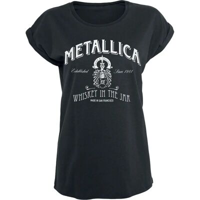 Metallica - Whiskey In the Jar - Schwarz - Damen - T-Shirt Metallica - Whiskey In the Jar - Schwarz - Damen - T-Shirt