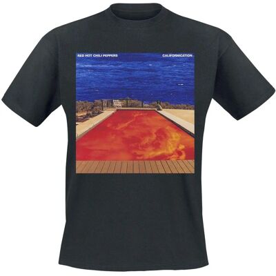 T-shirt noir Californication des Red Hot Chili Peppers - T-Shirt - Publicité T-shirt noir Californication des Red Hot Chili Peppers - T-Shirt - Publicité