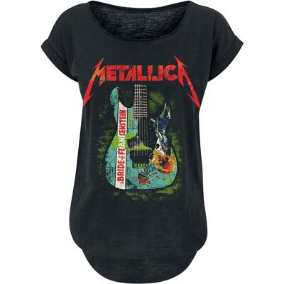Metallica Bride Of Frankenstein Guitar T-Shirt - Kortærmet - Sort Metallica Bride Of Frankenstein Guitar T-Shirt - Kortærmet - Sort