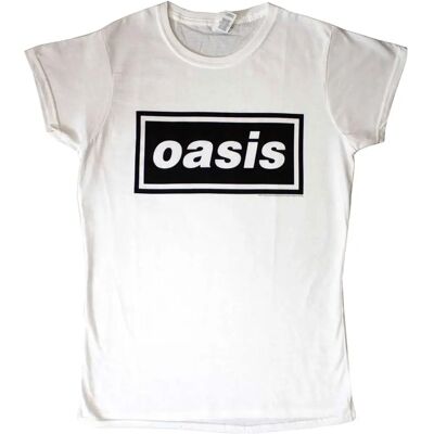 Oasis Decca Band Logo Vit XXL T-shirt Oasis Decca Band Logo Vit XXL T-shirt