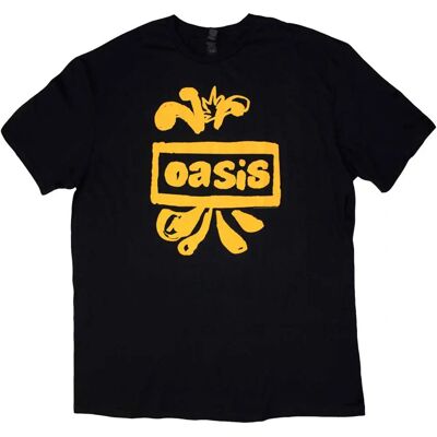Oasis Svart Bandlogo T-Shirt - T-Shirt Oasis Svart Bandlogo T-Shirt - T-Shirt