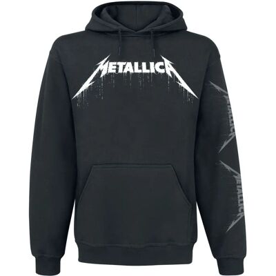 Metallica History HUppari - Sweatshirt - Musta - Miehet Metallica History HUppari - Sweatshirt - Musta - Miehet