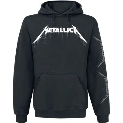 Metallica History Huppari - S-XXL - Musta Metallica History Huppari - S-XXL - Musta