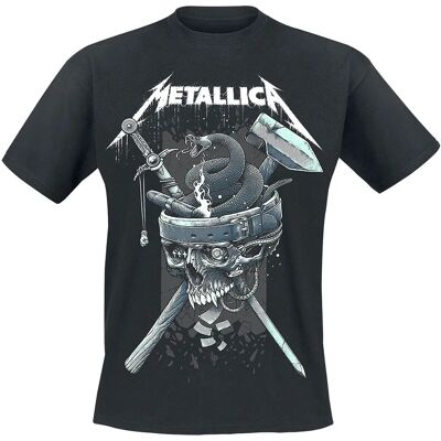 Metallica History Musta T-paita - Lyhythihainen - Mies Metallica History Musta T-paita - Lyhythihainen - Mies
