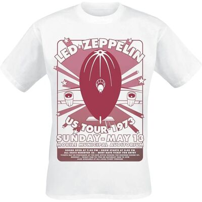 Led Zeppelin Mobile Municipal XL T-Shirt Led Zeppelin Mobile Municipal XL T-Shirt
