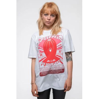 T-shirt Blanc Led Zeppelin XX-Large - T-Shirt - Publicité T-shirt Blanc Led Zeppelin XX-Large - T-Shirt - Publicité