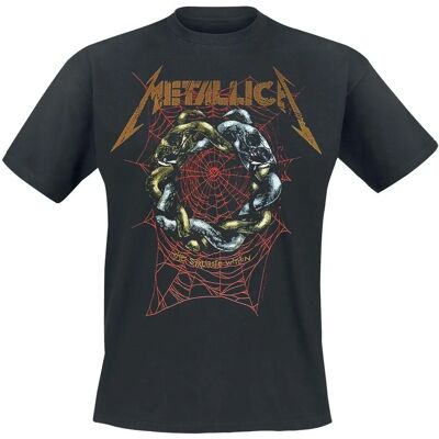 Metallica Ruin / Struggle T-shirt med kort ärm - Män - Svart Metallica Ruin / Struggle T-shirt med kort ärm - Män - Svart