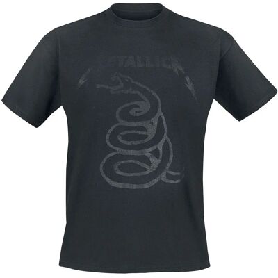 Metallica Black Snake T-Paita - Lyhythihainen - Normaali istuvuus - Pyöreä kaula-aukko Metallica Black Snake T-Paita - Lyhythihainen - Normaali istuvuus - Pyöreä kaula-aukko