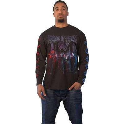 Cradle Of Filth Svart långärmad T-shirt - Bandlogotyp Cradle Of Filth Svart långärmad T-shirt - Bandlogotyp