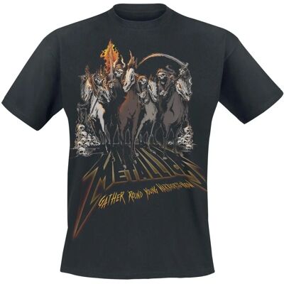 Metallica 40th Anniversary Horsemen - T-Shirt Metallica 40th Anniversary Horsemen - T-Shirt
