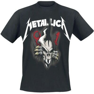Metallica 40-årsjubileum Ripper - Kortärmad T-Shirt - Svart Metallica 40-årsjubileum Ripper - Kortärmad T-Shirt - Svart