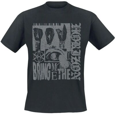 Bring Me The Horizon Bug Kurzarm T-Shirt - Herren - Schwarz - Regular Fit - T-Shirt Bring Me The Horizon Bug Kurzarm T-Shirt - Herren - Schwarz - Regular Fit - T-Shirt