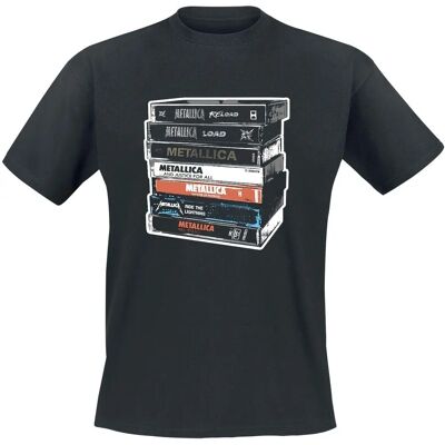 Metallica Unisex T-Paita - Kassette - XXL Metallica Unisex T-Paita - Kassette - XXL