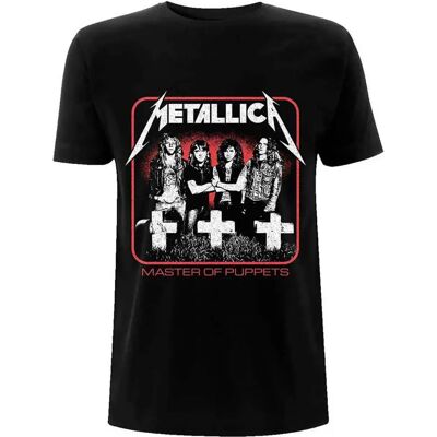 Metallica Unisex Vintage Master of Puppets T-Shirt - T-Shirt Metallica Unisex Vintage Master of Puppets T-Shirt - T-Shirt