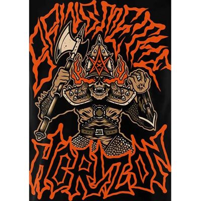 HeyRusty Bring Mig Horisonten | Officiell Band T-shirt | Warrior - T-shirt HeyRusty Bring Mig Horisonten | Officiell Band T-shirt | Warrior - T-shirt