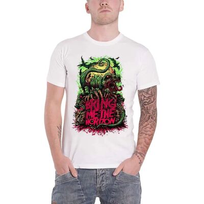 Bring Me The Horizon Dinosaur Vit S - T-shirt Bring Me The Horizon Dinosaur Vit S - T-shirt
