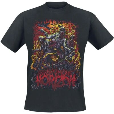 Hey Rusty Bring Me The Horizon Zombie Army Black T-shirt - T-shirt Hey Rusty Bring Me The Horizon Zombie Army Black T-shirt - T-shirt