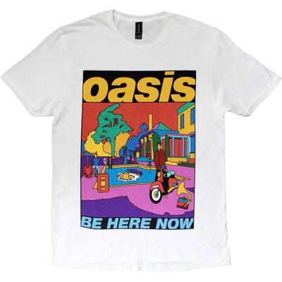 Oasis Be Here Now Illustration T-shirt - Unisex Oasis Be Here Now Illustration T-shirt - Unisex