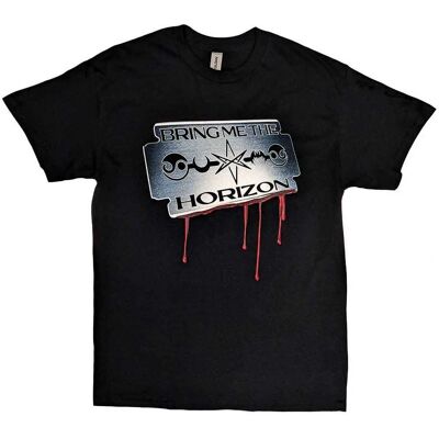 Bring Me The Horizon Razor Blade Svart M - T-shirt Bring Me The Horizon Razor Blade Svart M - T-shirt