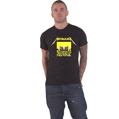 Metallica M72 Squared Cover T-Shirt - Kurzarm - Schwarz - Unisex Metallica M72 Squared Cover T-Shirt - Kurzarm - Schwarz - Unisex