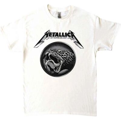Metallica Unisex T-Shirt - Black Album Poster - T-Shirt Metallica Unisex T-Shirt - Black Album Poster - T-Shirt