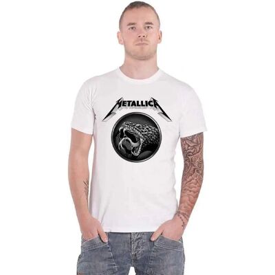 Metallica Unisex T-Shirt - Black Album Poster - XX-Large Metallica Unisex T-Shirt - Black Album Poster - XX-Large