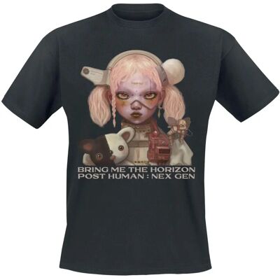 Bring Me The Horizon Nex Gen Cover T-Paita - Unisex Musta S-XXL Bring Me The Horizon Nex Gen Cover T-Paita - Unisex Musta S-XXL