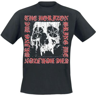 Bring Me The Horizon Metal Skull Black XL - T-shirt Bring Me The Horizon Metal Skull Black XL - T-shirt