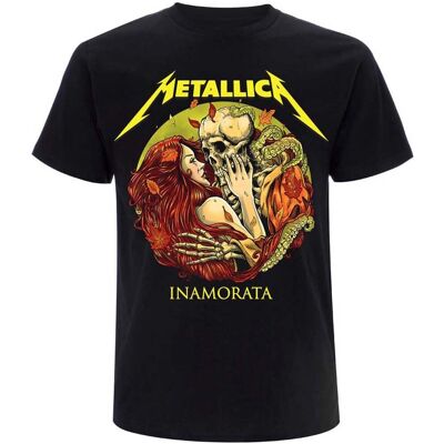 Metallica Inamorata Black S T-Shirt - Clothing Metallica Inamorata Black S T-Shirt - Clothing