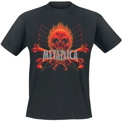 Metallica Rebel T-Shirt - Unisex Metallica Rebel T-Shirt - Unisex