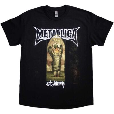 Metallica St Anger Angel Svart XXL T-shirt Metallica St Anger Angel Svart XXL T-shirt