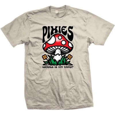 Pixies Mindshroom Band Logo Natural XL T-Shirt Pixies Mindshroom Band Logo Natural XL T-Shirt