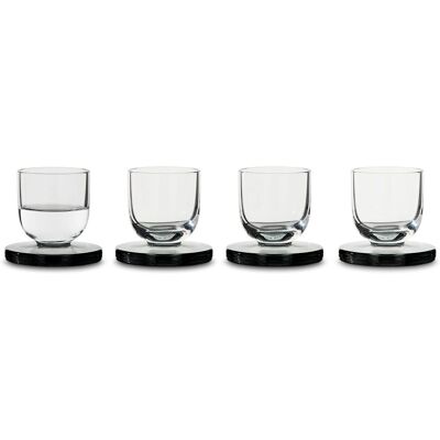 Tom Dixon Puck Shot Glasses - Set of 4 Tom Dixon Puck Shot Glasses - Set of 4