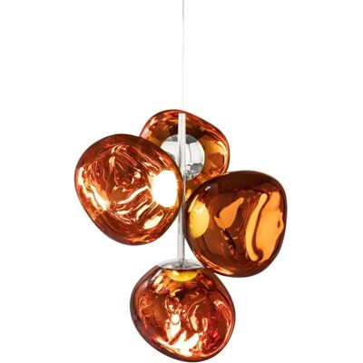 Tom Dixon - Melt Chandelier Small LED - Kupfer - Chandelier Tom Dixon - Melt Chandelier Small LED - Kupfer - Chandelier