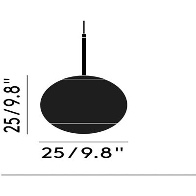 Tom Dixon Gull Mirror Ball Pendellampe - 25cm Tom Dixon Gull Mirror Ball Pendellampe - 25cm